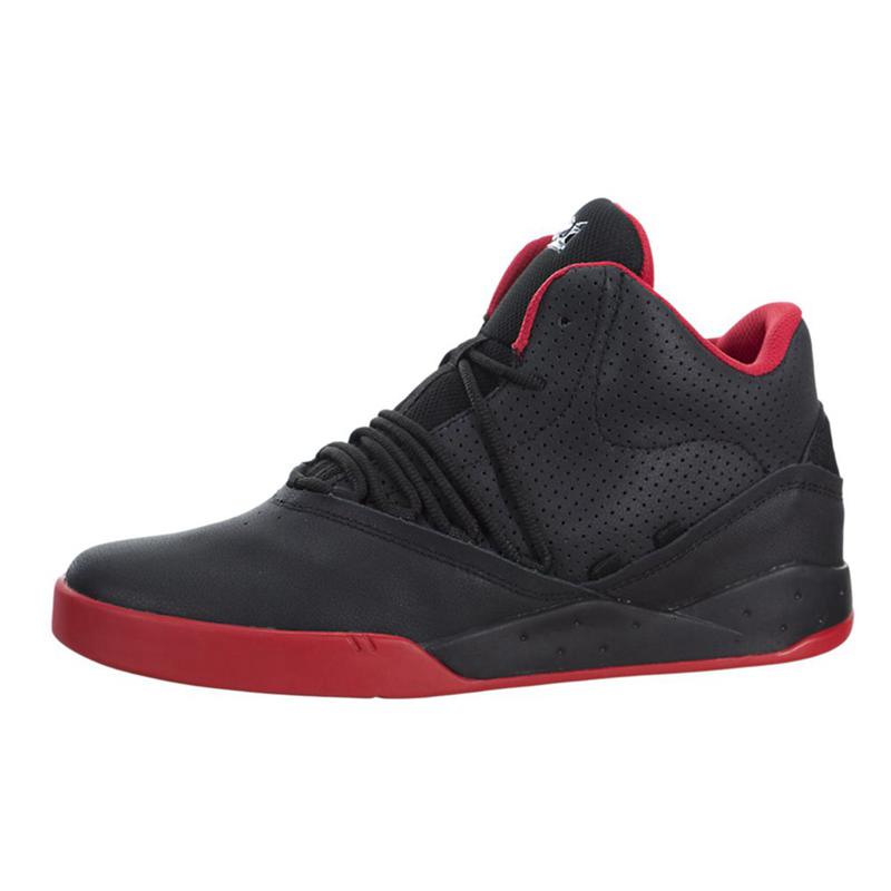 Supra ESTABAN Sneakers Damen Schwarz Rot Lagerverkauf CSAPO2096